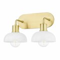 Mitzi 2 Light Bath Bracket H107302-AGB